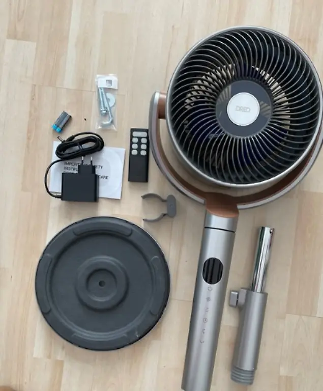 Standventilatoren Test Einzelteile Dreo